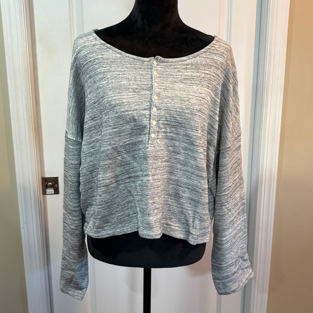 GAP Love Collection Gray Knit Top